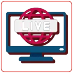 Transmissão de TV ao vivo
