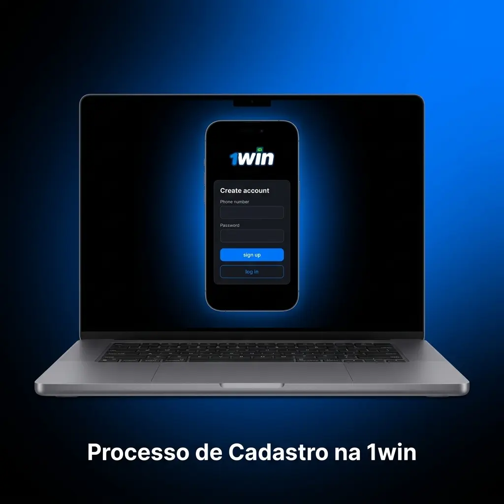Processo de cadastro na 1win: registro por e-mail, telefone ou rede social, depósito e bônus de boas-vindas