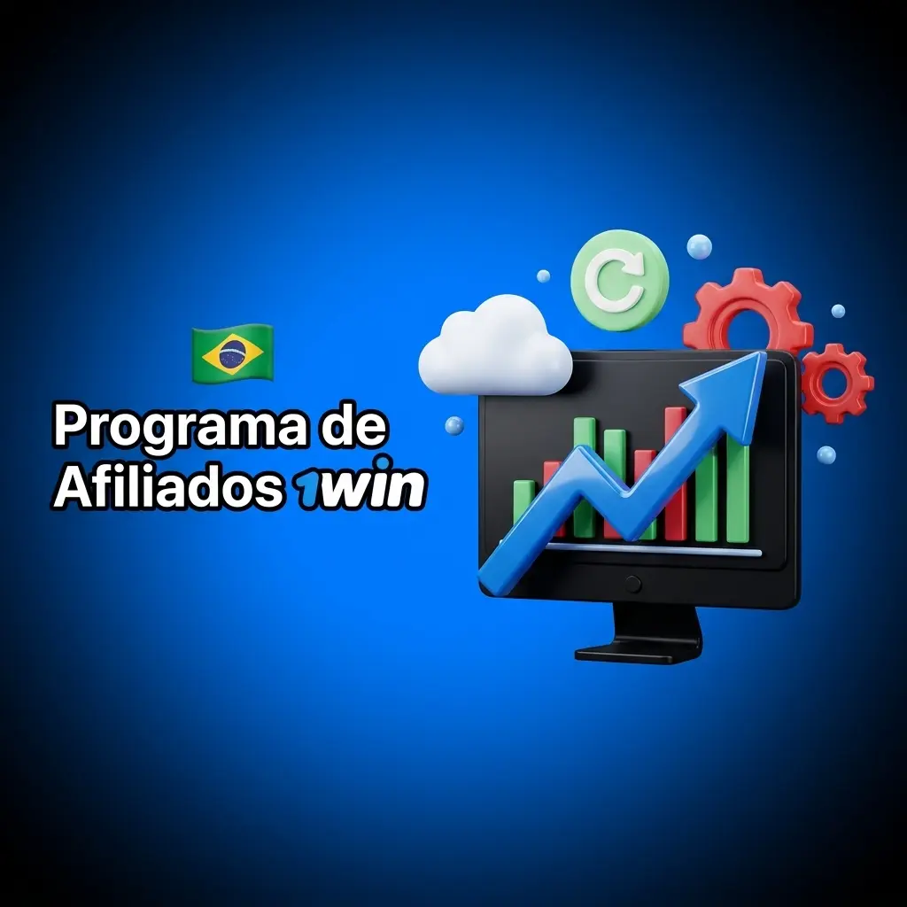 Programa de Afiliados 1win para criadores de conteúdo e influenciadores brasileiros gerarem renda indicando usuários
